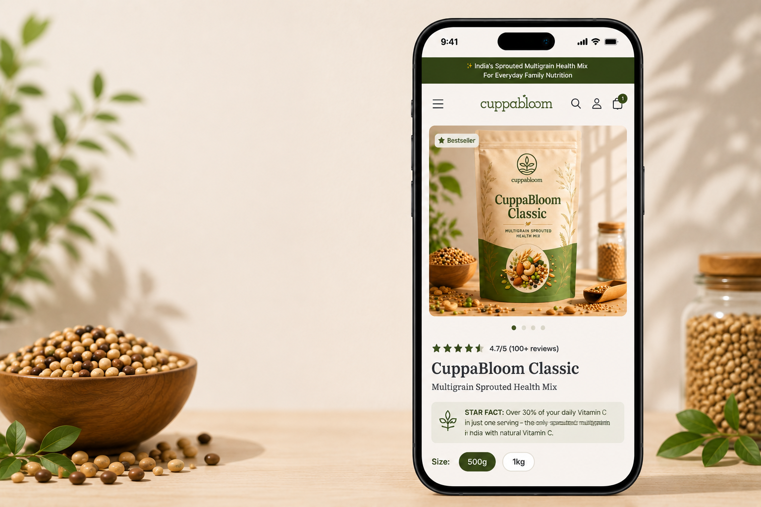 CUPPABLOOM - Nutrition, Reimagined