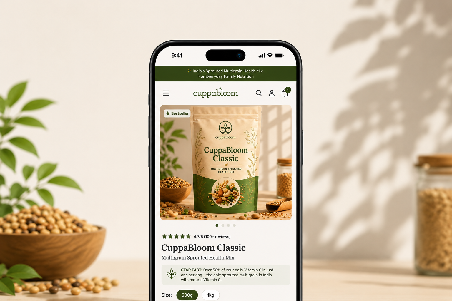 CUPPABLOOM - Nutrition, Reimagined